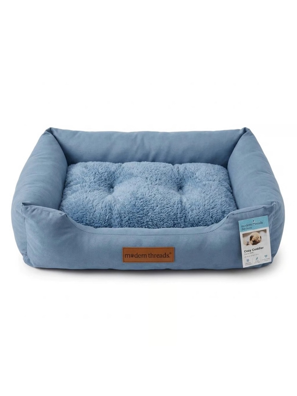 Blue Cozy Cuddler Small Pet Bed cat/dog